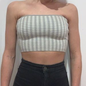 Bandeau crop top
